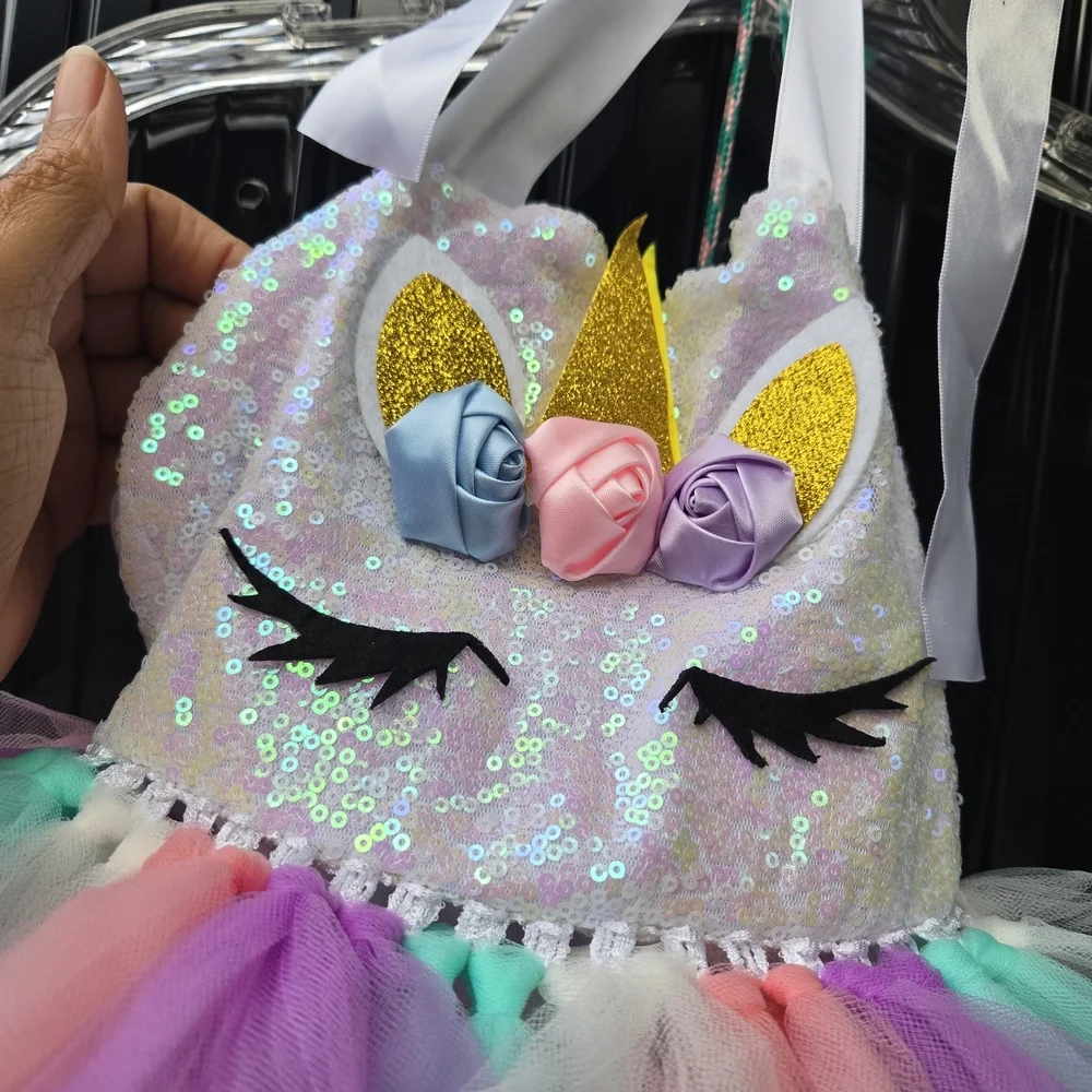 Sparkling Unicorn Tutu Costume for Kids